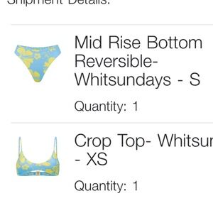 Leni swims whitsunday bikini